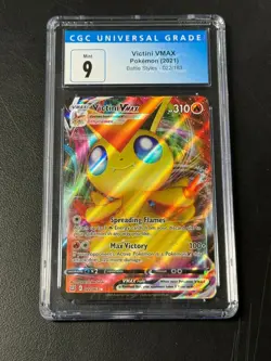 Victini VMAX 2021 Battle Styles 022/163 CGC 9 Pokemon - Image 1