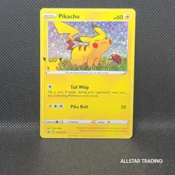 Holo - Pikachu SWSH039 Pokemon General Mills Cereal Black Star Promo - Pokemon - Image 2