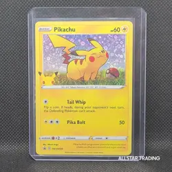 Holo - Pikachu SWSH039 Pokemon General Mills Cereal Black Star Promo - Pokemon - Image 4