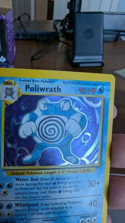 Pokemon TCG - Poliwrath (13/102) Base Set Unlimited Holo Rare (LP) - Image 4
