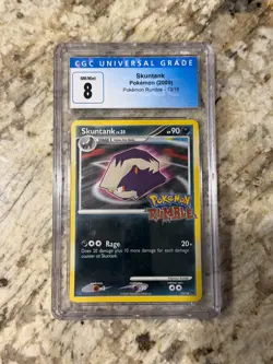 Pokemon Rumble CGC 8 Skuntank 2009 Rumble 13/16 - Free shipping! - Image 1