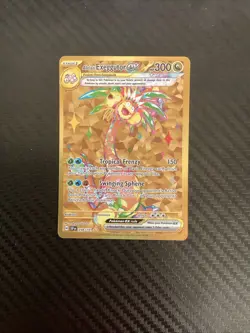 Pokemon TCG Alolan Exeggutor EX Gold Secret Rare Full Art Holo 248/191 NM - Image 1