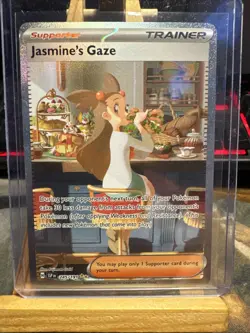 Jasmine's Gaze 245/191 SIR (NM) - SV08: Surging Sparks - Pokemon TCG - Image 1