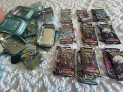 4X Pokemon Booster Packs + Promo, Pikachu Bundle, Crown Zenith, Paldean, Lot 08 - Image 5