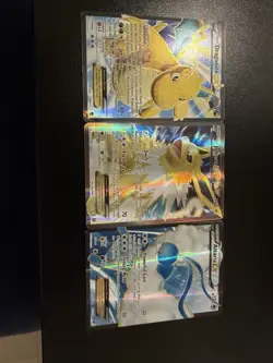 Pokemon TCG Dragonite Jolteon Altaria EX Full Art Ultra Rare Lot of 3 NM/MP - Image 1