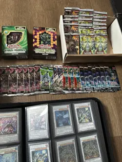 Yugioh! HUGE Collection 1000+ Holos 2 Binders Special Edition Sealed 37 Packs ++ - Image 3