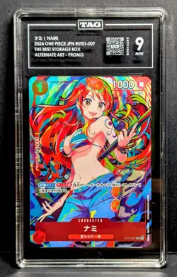 One Piece TCG | Nami | The Best Promo | SP | ST01-007 | Japanese | TAG 9 - Image 1