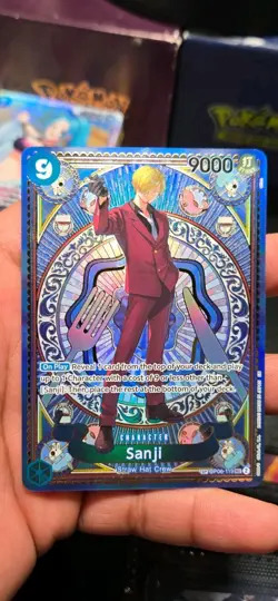 Sanji (SP) OP06-119 A Fist of Divine Speed Foil - Image 1