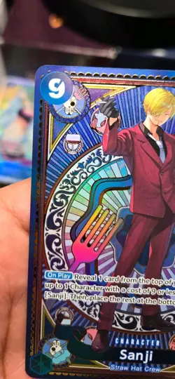 Sanji (SP) OP06-119 A Fist of Divine Speed Foil - Image 3