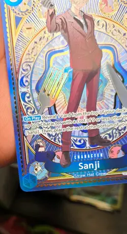 Sanji (SP) OP06-119 A Fist of Divine Speed Foil - Image 4