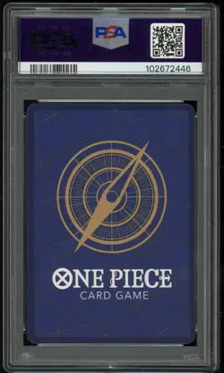 One Piece CCG Monkey D Luffy Championship Purchase Bonus P-001 JP PSA 10 - Image 2