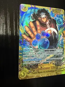 One Piece TCG Bartholomew Kuma SEC OP12 Legacy Of The Master English OP12-119 - Image 2