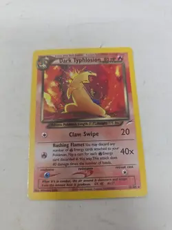 Dark Typhlosion 10/105 2000 Neo Destiny 2000 Holo Rare WOTC Pokemon Card TCG - Image 1