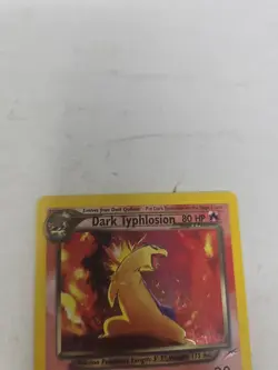 Dark Typhlosion 10/105 2000 Neo Destiny 2000 Holo Rare WOTC Pokemon Card TCG - Image 3