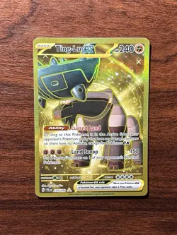 Ting-Lu EX 275/193 Paldea Evolved Hyper Rare Gold 2023 Pokemon TCG Card - Image 1