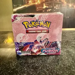 Pokemon Card Fusion Strike Booster Box Sealed With Magnetic Case Tcg 820650819162 - Image 2