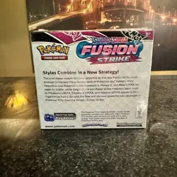 Pokemon Card Fusion Strike Booster Box Sealed With Magnetic Case Tcg 820650819162 - Image 4
