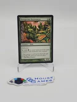 Overgrown Battlement SIGNED FRANZ VOHWINKEL SILVER MTG #B *CCGHouse* - Image 1