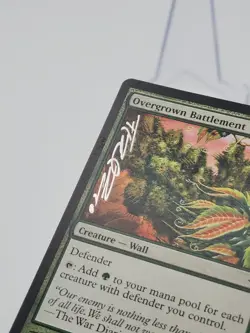 Overgrown Battlement SIGNED FRANZ VOHWINKEL SILVER MTG #B *CCGHouse* - Image 3