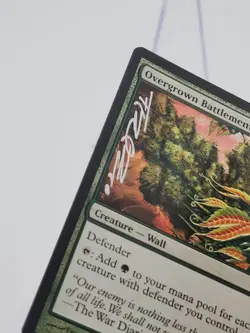 Overgrown Battlement SIGNED FRANZ VOHWINKEL SILVER MTG #B *CCGHouse* - Image 4