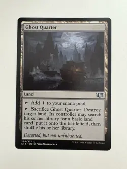 Ghost Quarter MTG Magic the Gathering Card NM Near Mint C14 - Image 1