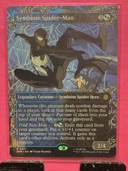 Symbiote Spider-Man (Borderless) | Marvel’s Spider-Man SPM 362 | NM | MTG - Image 1