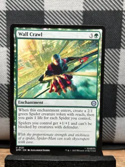 MTG TCG: Wall Crawl 121, Spider-man - Image 1