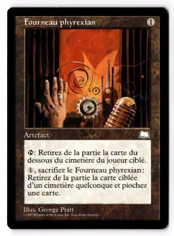 Phyrexian Furnace (Fourneau phyrexian) Weatherlight LP FRENCH - Image 1