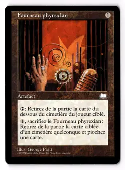 Phyrexian Furnace (Fourneau phyrexian) Weatherlight Normal LP FRENCH - Image 1