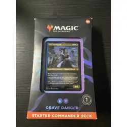 Magic The Gathering Grave Danger Starter Commander Deck (Sealed) - Image 1