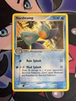 Marshtomp - 24/100 Crystal Guardians - Pokemon TCG - 2006 LP/NM - Image 1