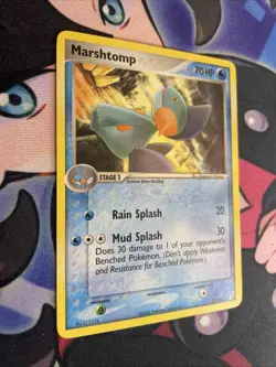 Marshtomp - 24/100 Crystal Guardians - Pokemon TCG - 2006 LP/NM - Image 2