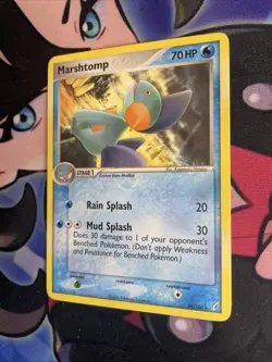 Marshtomp - 24/100 Crystal Guardians - Pokemon TCG - 2006 LP/NM - Image 3