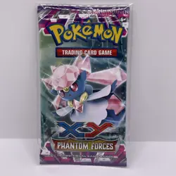Pokemon TCG 2014 XY Era Phantom Forces Booster Pack -- Clean Factory Sealed!! - Image 1