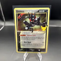 Pokemon TCG Greninja Star Celebrations Sword And Shield Promo SWSH144 NM/LP - Image 1