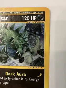 Pokemon Tyranitar #66/165 Non-Holo Rare - 2002 Expedition Base Set NM - Image 3
