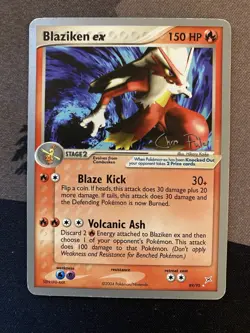 Pokemon Blaziken Ex World Championship 2004 Chris Fulop Non-Holo Rare 89/95 - Image 1