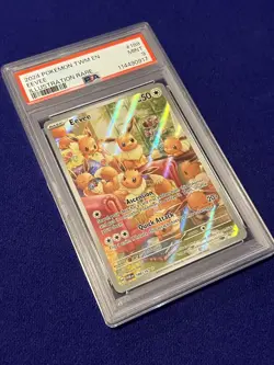 PSA 9 Eevee #188 Twilight Masquerade 2024 Pokemon MINT - Image 2