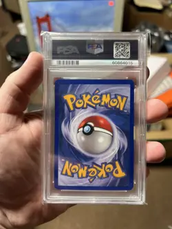 2006 POKEMON EX HOLON PHANTOMS #14 PIDGEOT-REVERSE FOIL PSA 9 - Image 2
