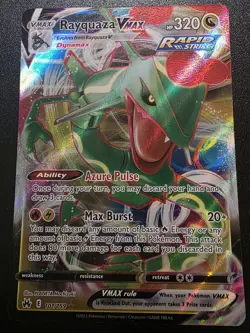 Rayquaza VMAX Full Art 101/159 Crown Zenith Pokemon 2023 - Image 1