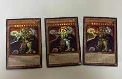 3x Eldlich the Golden Lord 1st Edition Ultra Rare RA01-EN019 Yu-Gi-Oh! - Image 1