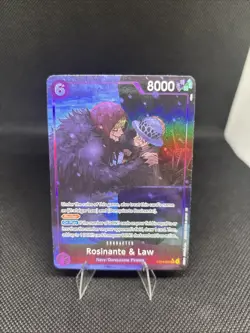 Rosinante & Law Alt Art EB04-038 One Piece Azure Sea's Seven English OP14 - Image 1
