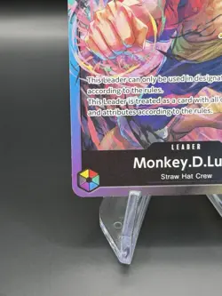 ONE PIECE TCG MONKEY D. LUFFY RARE 3RD ANNIVERSARY PROMO ALT ART ST01-012 NM - Image 3