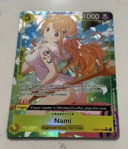 One Piece TCG Starter Deck 29: Egghead Nami ST29-008 Alt Art Foil English - Image 2