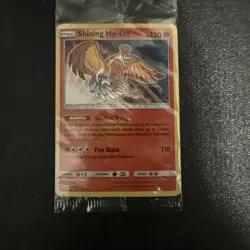 Pokemon TCG Shining Ho-Oh SM70 Holo Card Sealed Promo - Image 1