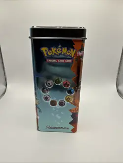 Pokemon 2004 Rare Vintage Sharpedo EX Era Metal Tin Empty No Cards - Image 3