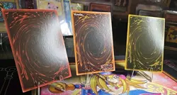 Yu-Gi-Oh! Egyptian God Card Set -Obelisk RA03 Platinum Secret + Slifer & Ra LC01 - Image 3