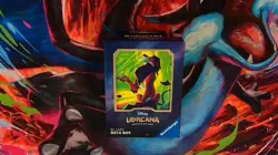 Disney Lorcana TCG Supplies - 80-Card Deck Box - SCAR [The Lion King] - New - Image 1