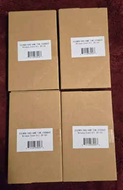 Bandai Digimon Card Game Time Stranger Release Event Kit x4 Sealed - Image 1