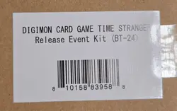 Bandai Digimon Card Game Time Stranger Release Event Kit x4 Sealed - Image 3